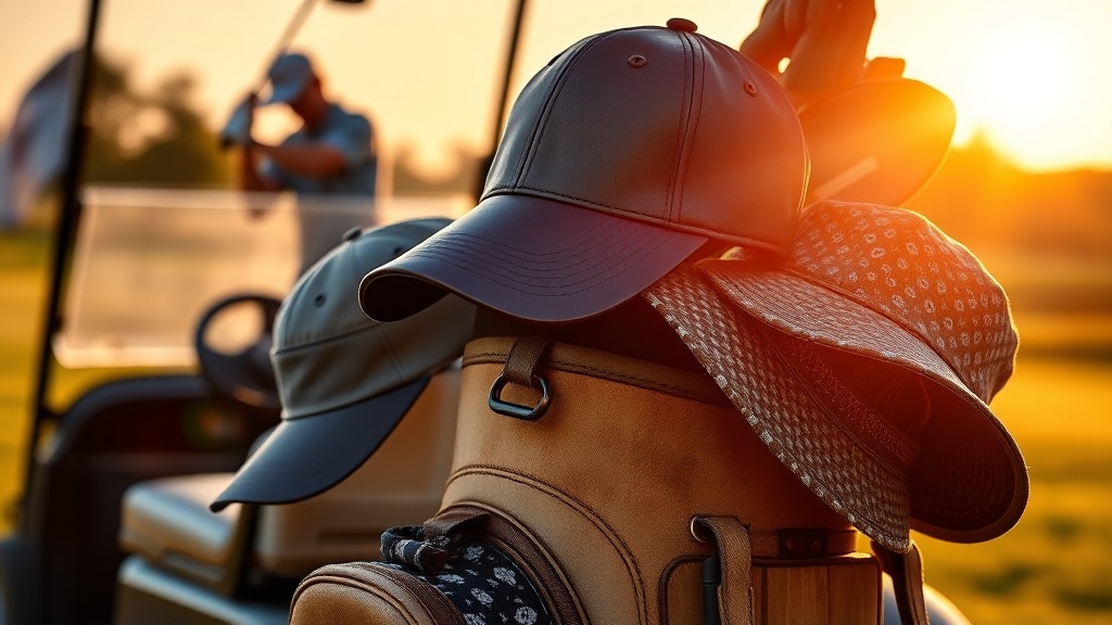 4 Cool Hats for Golf for Trendy Players